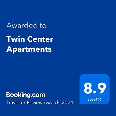 Twin Center Apartments Belgrado Exterior foto
